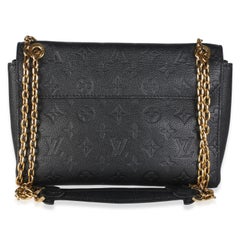 Louis Vuitton Black Monogram Empreinte Vavin PM