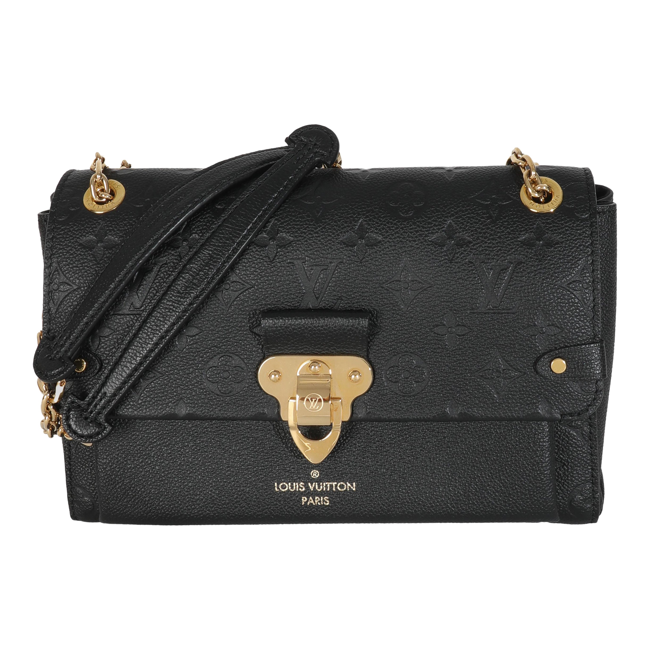 Louis Vuitton Schwarz Monogram Empreinte Vavin PM im Angebot