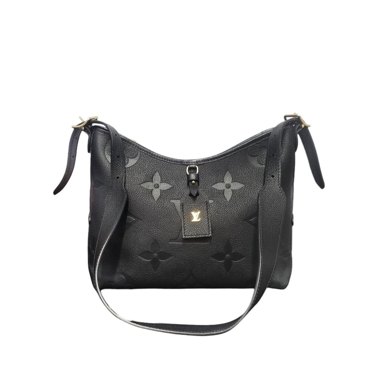 Louis Vuitton Black Monogram Giant CarryAll PM In Excellent Condition For Sale In Scottsdale, AZ