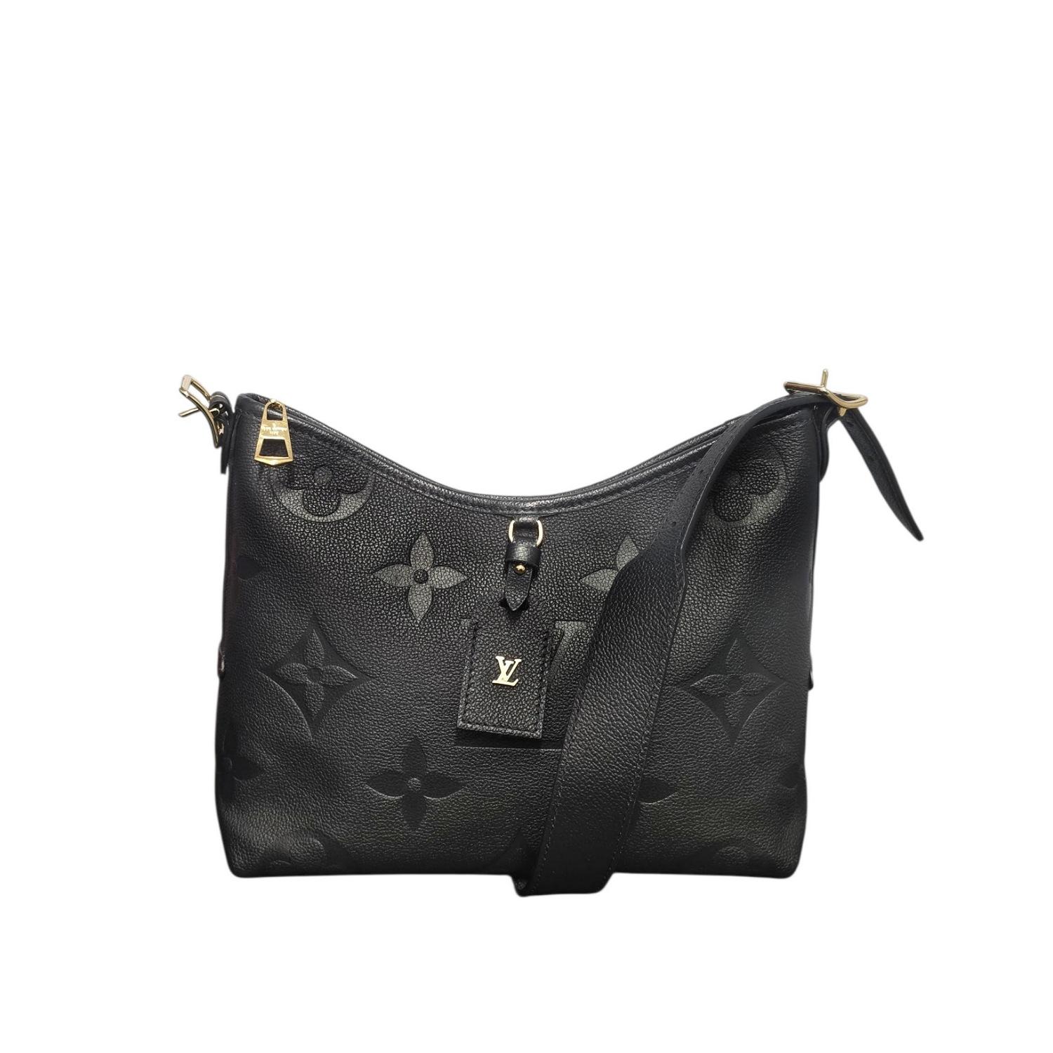 Louis Vuitton Black Monogram Giant CarryAll PM For Sale 1
