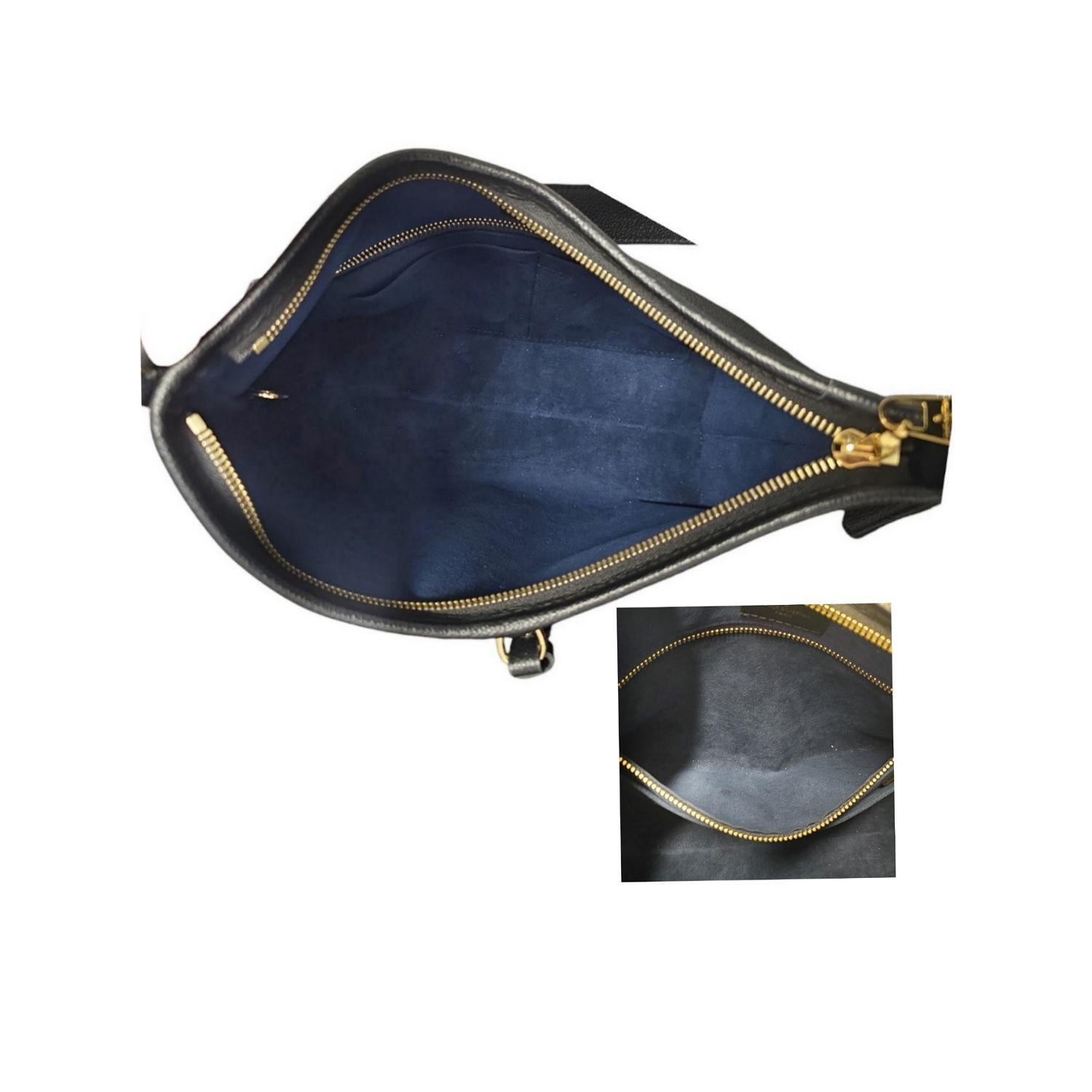 Louis Vuitton Black Monogram Giant CarryAll PM For Sale 4