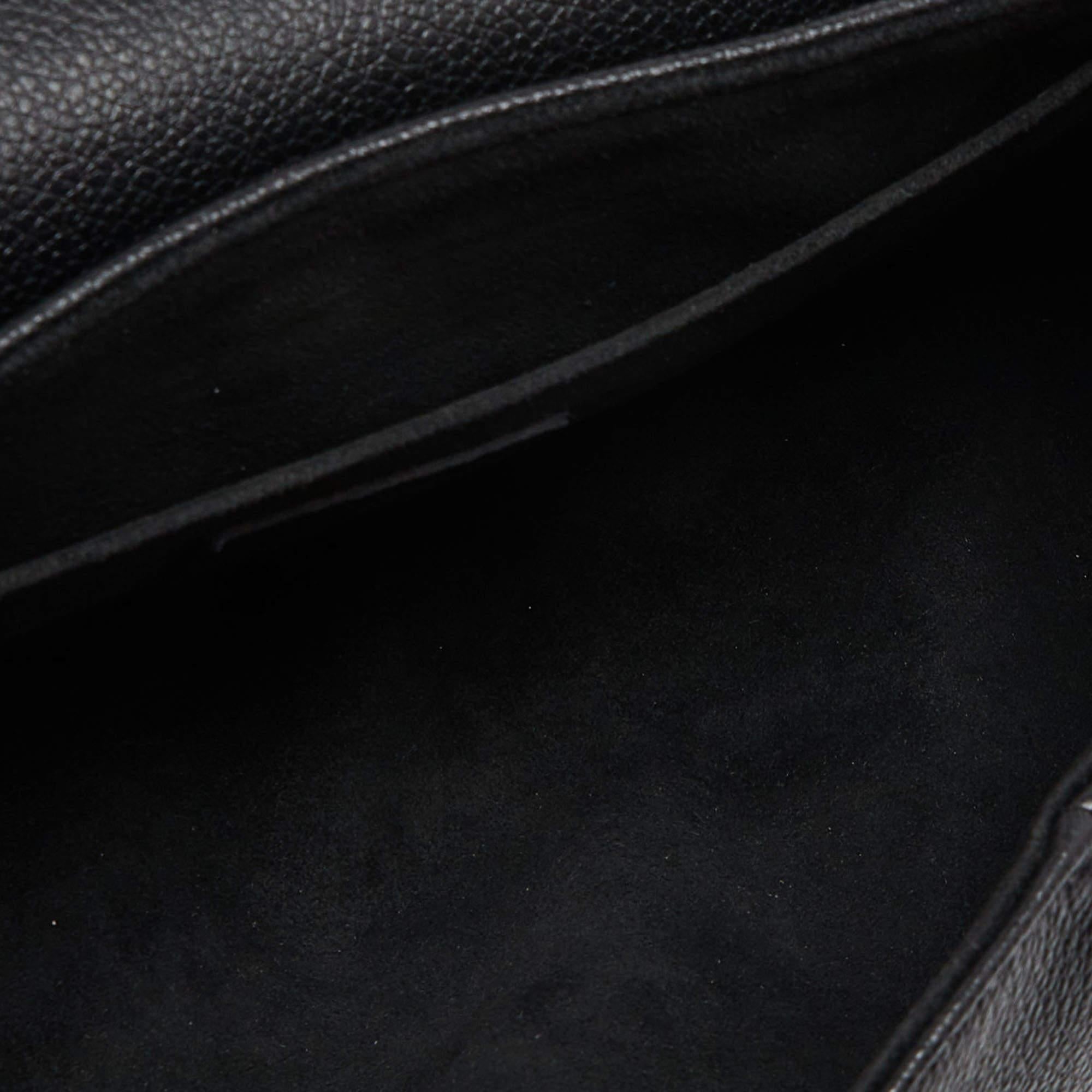 Louis Vuitton Black Monogram Giant Empreinte Leather Favorite MM Bag 6