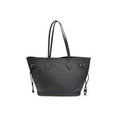 Louis Vuitton Black Monogram Giant Empreinte Neverfull MM