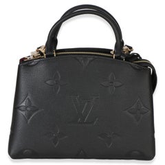 Louis Vuitton Black Monogram Giant Empreinte Petit Palais