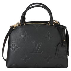 Louis Vuitton Black Monogram Giant Empreinte Petit Palais