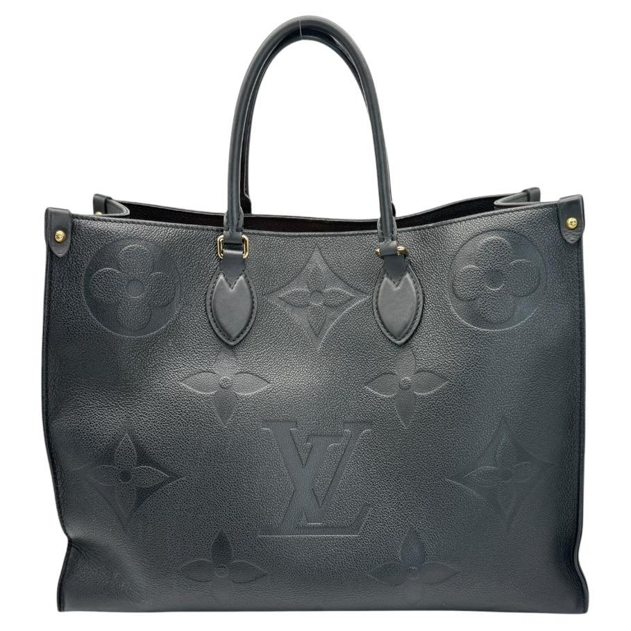 Louis Vuitton Black Monogram Giant OnTheGo GM For Sale