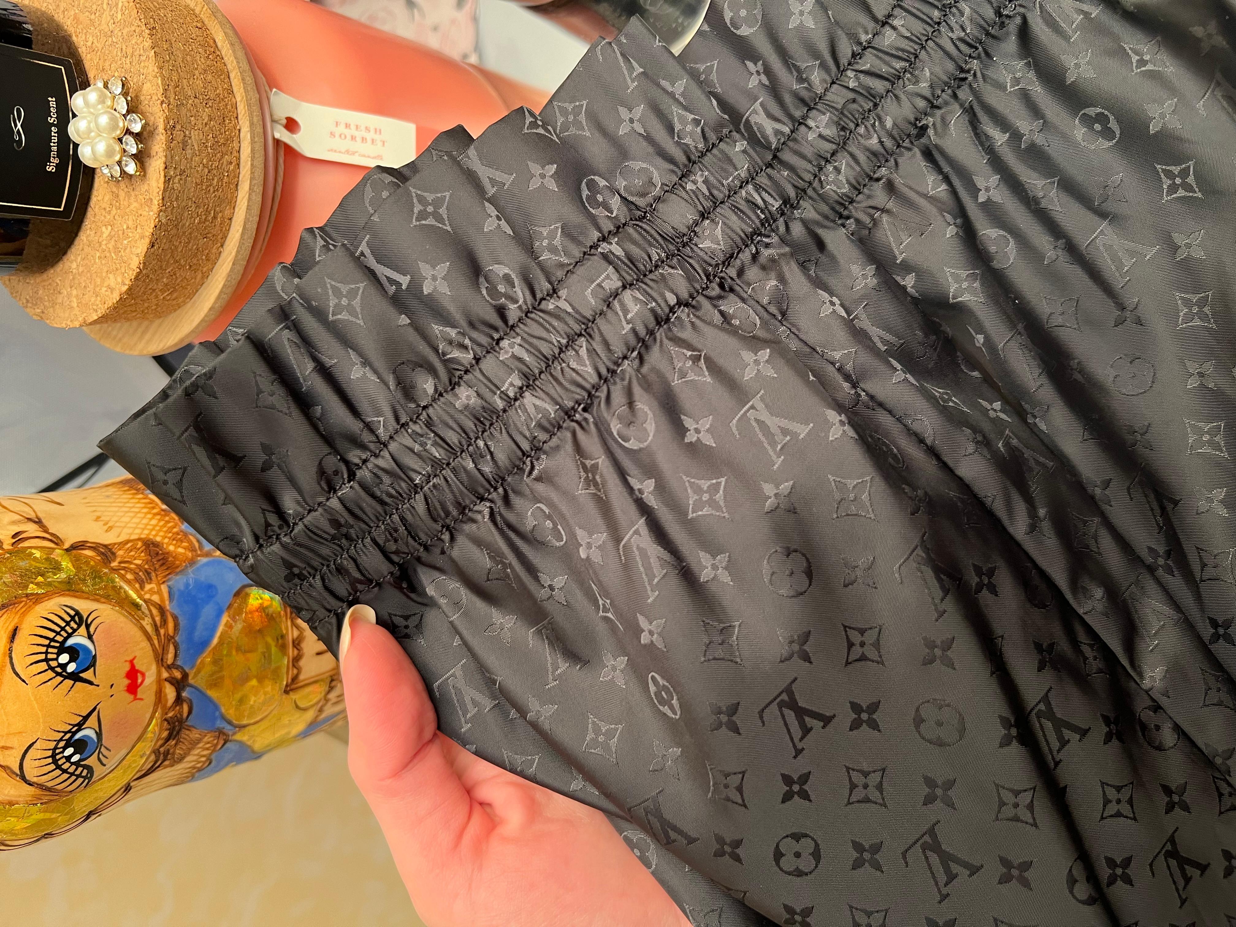 Giacca Louis Vuitton Black Monogram in vendita 15