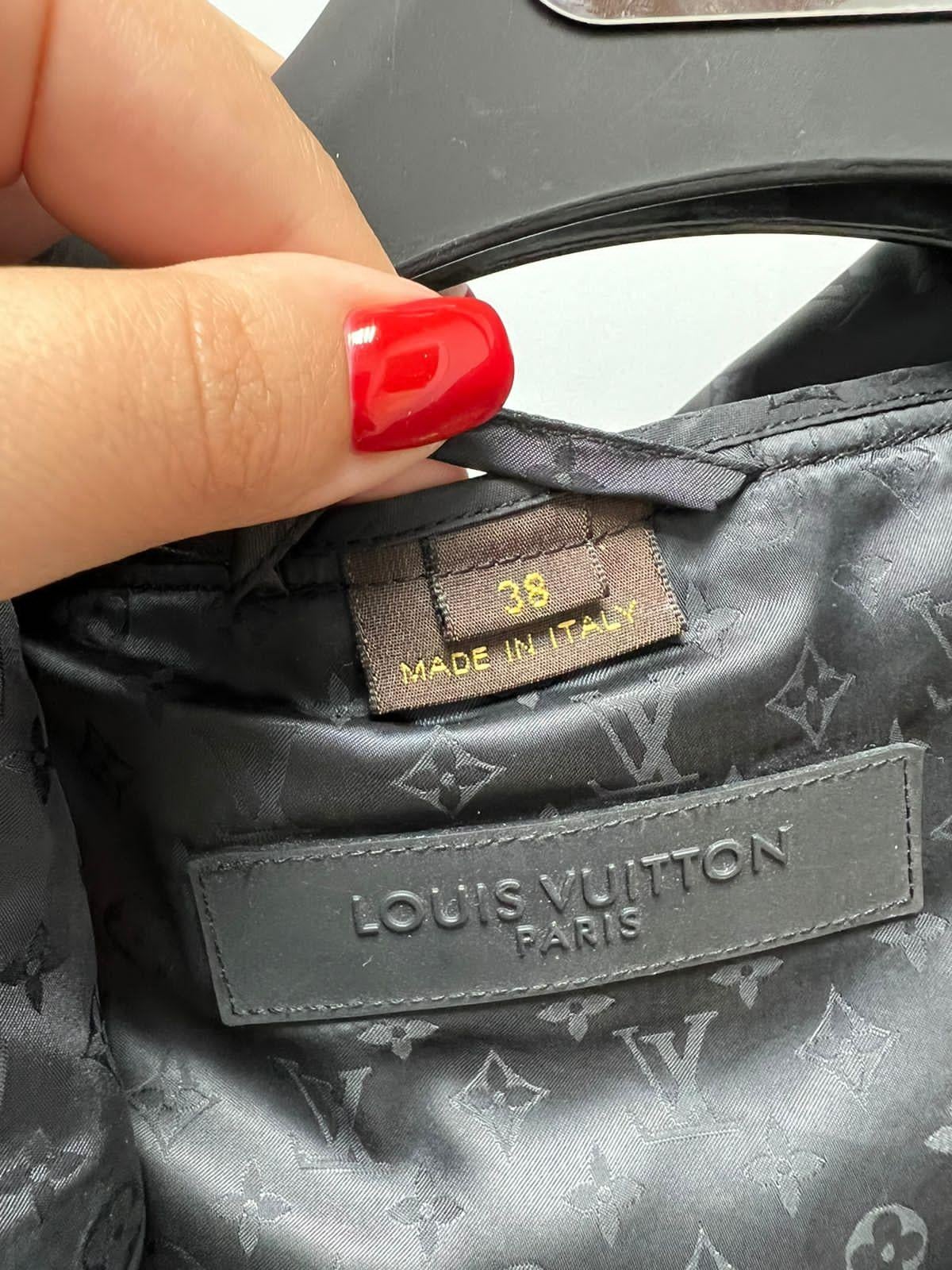 Giacca Louis Vuitton Black Monogram in vendita 3
