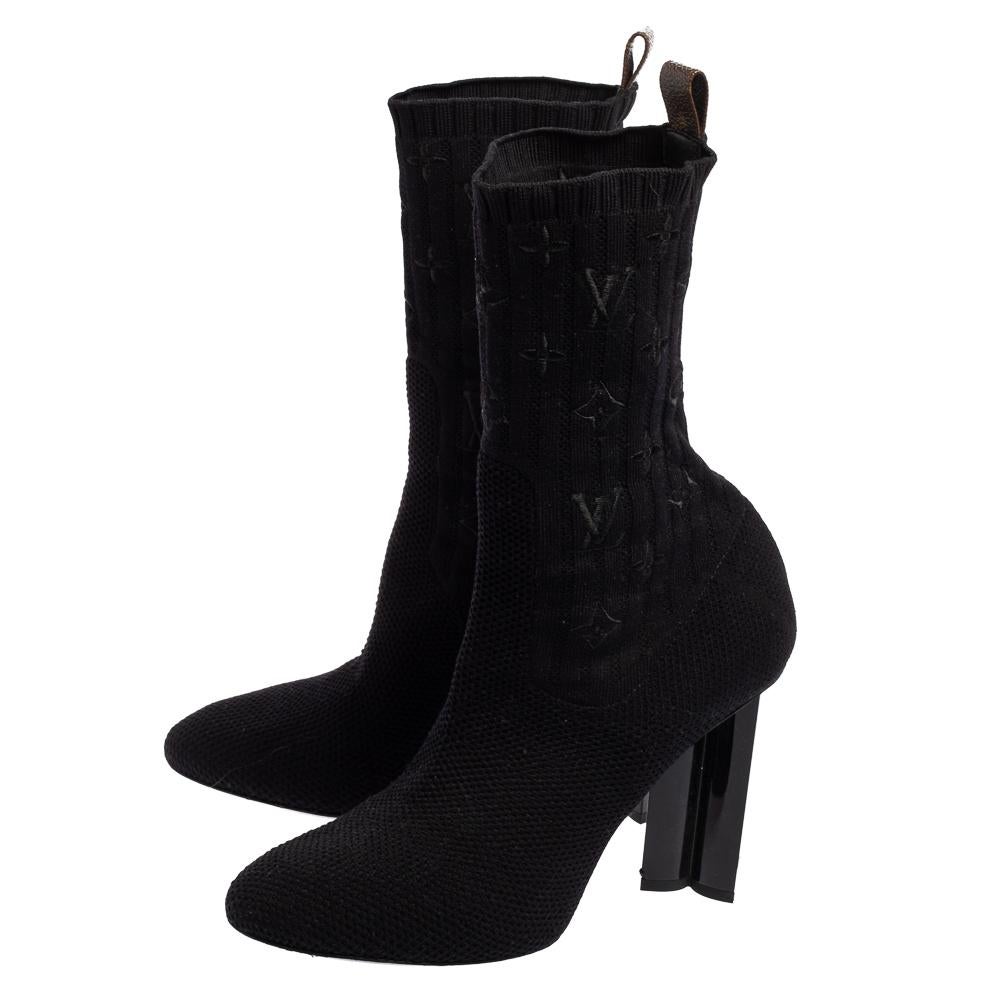 louis vuitton silhouette ankle boot