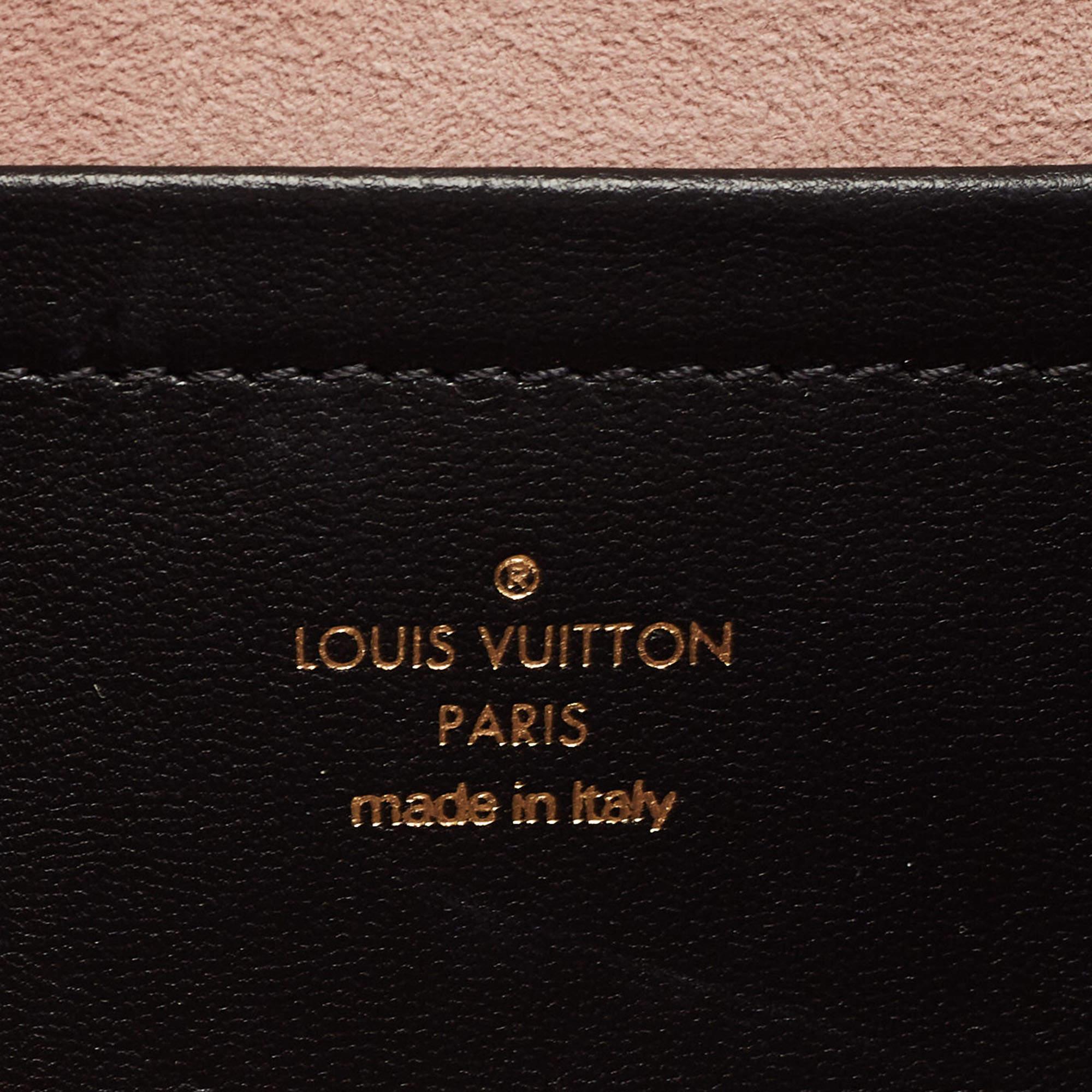 Louis Vuitton Black Monogram Leather Coussin Pochette Bag 6