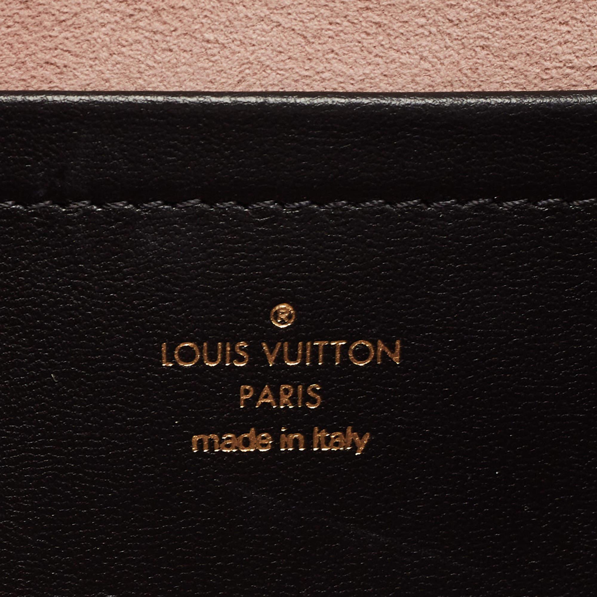 Louis Vuitton Black Monogram Leather Coussin Pochette Bag 6
