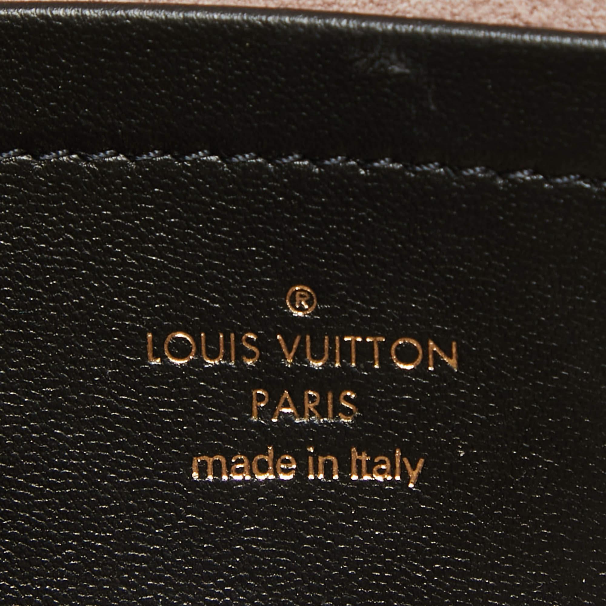 Louis Vuitton Black Monogram Leather Coussin Pochette Bag 4