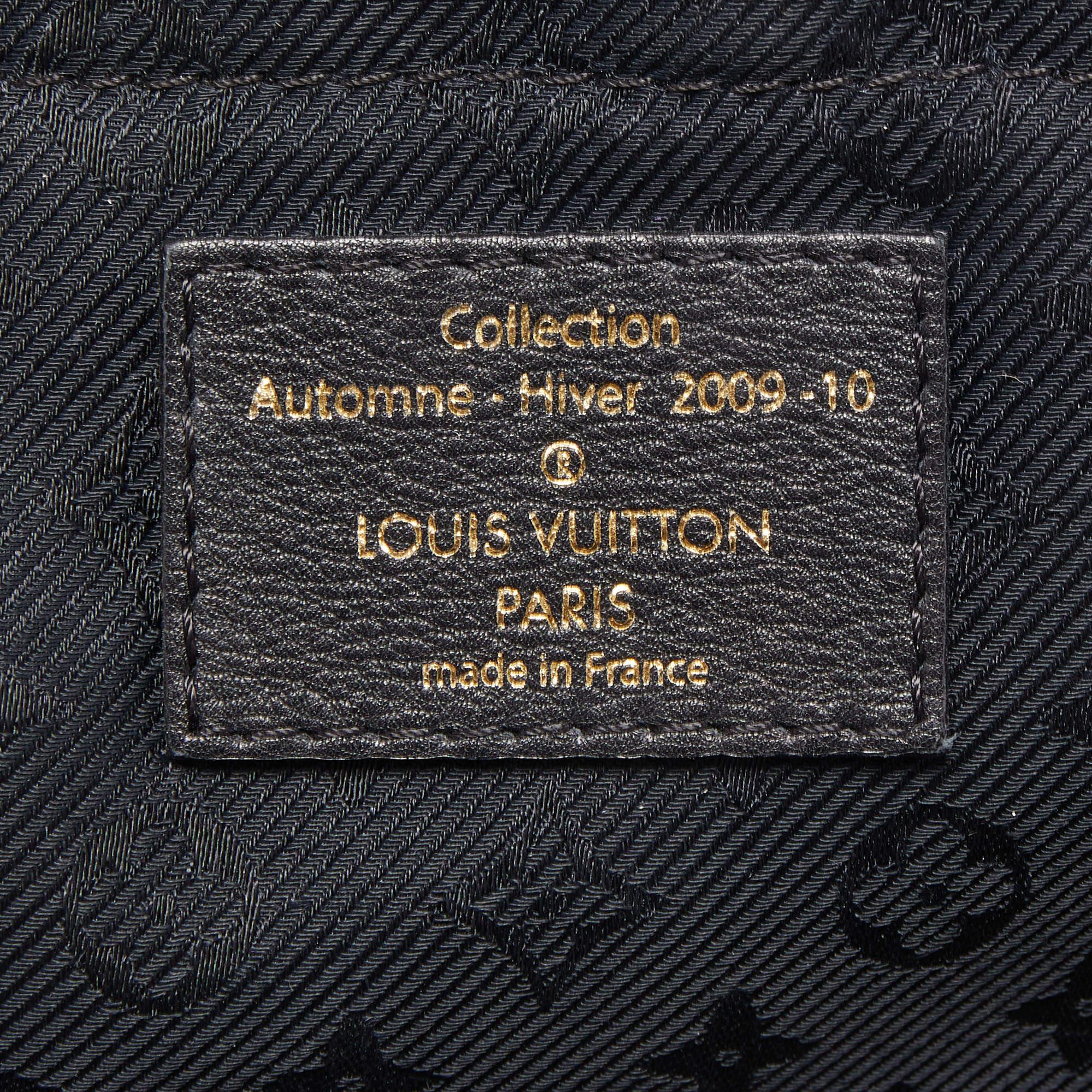 Louis Vuitton Black Monogram Leather Double Jeu Neo Alma Bag 7