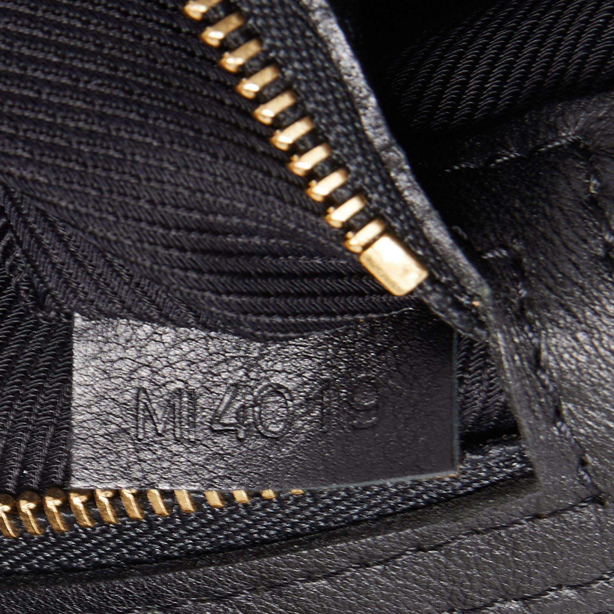 Louis Vuitton Black Monogram Leather Double Jeu Neo Alma Bag 2