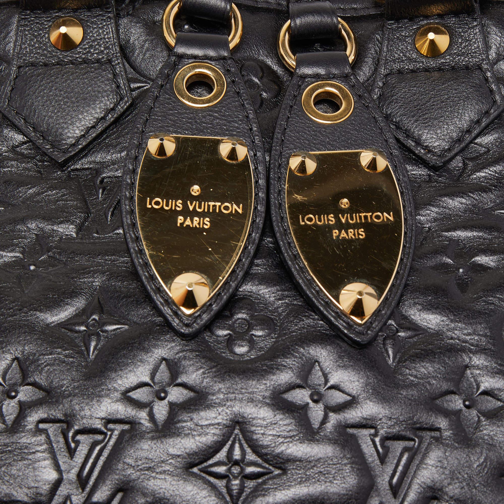 Louis Vuitton Black Monogram Leather Double Jeu Neo Alma Bag 4