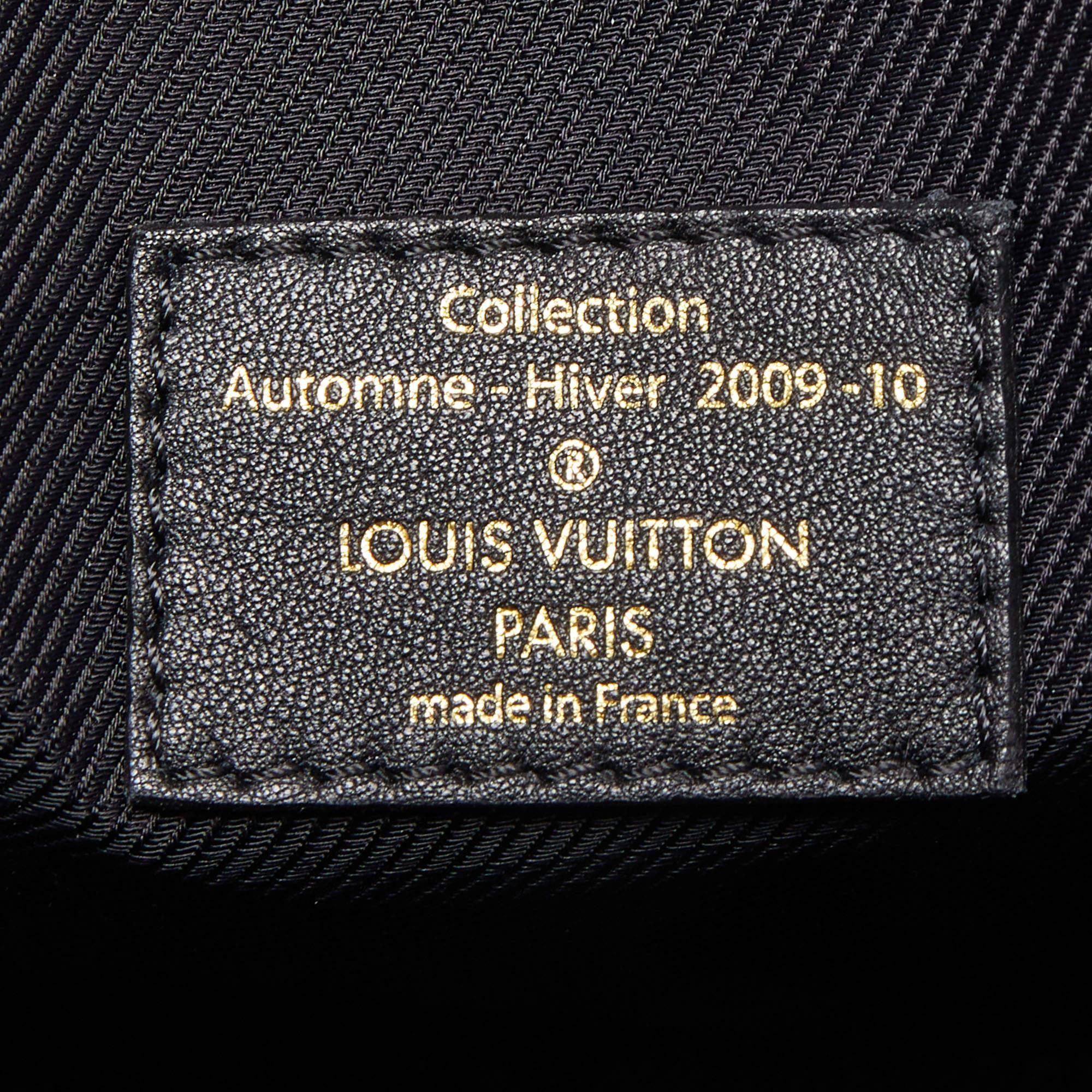 Louis Vuitton Black Monogram Leather Double Jeu Neo Alma Bag 5