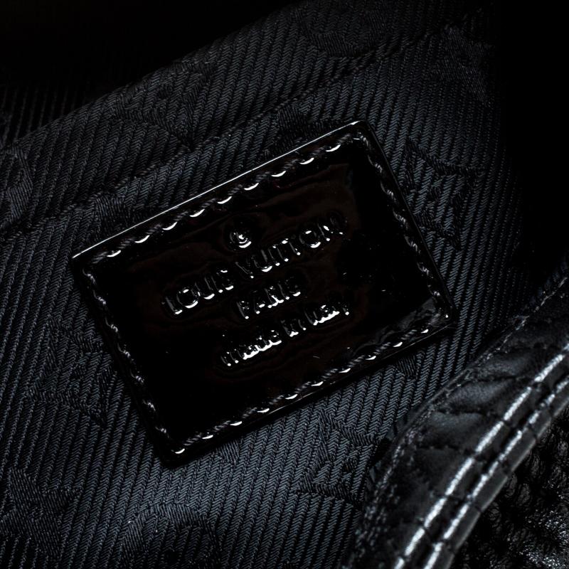 Louis Vuitton Black Monogram Leather Limited Edition Altair Clutch 2