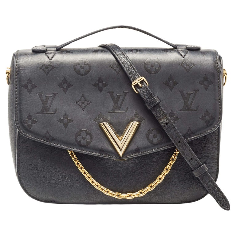 Louis Vuitton All Black Purse - 105 For Sale on 1stDibs