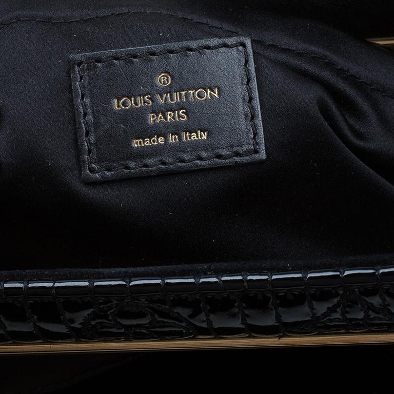Louis Vuitton Black Monogram Limited Edition Motard Before Dark Clutch ...