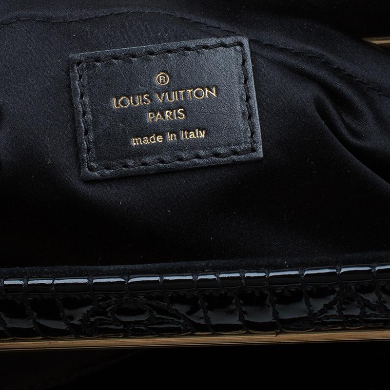 Louis Vuitton Black Monogram Limited Edition Motard Before Dark Clutch 9