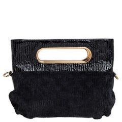 Louis Vuitton Black Monogram Limited Edition Motard Before Dark Clutch