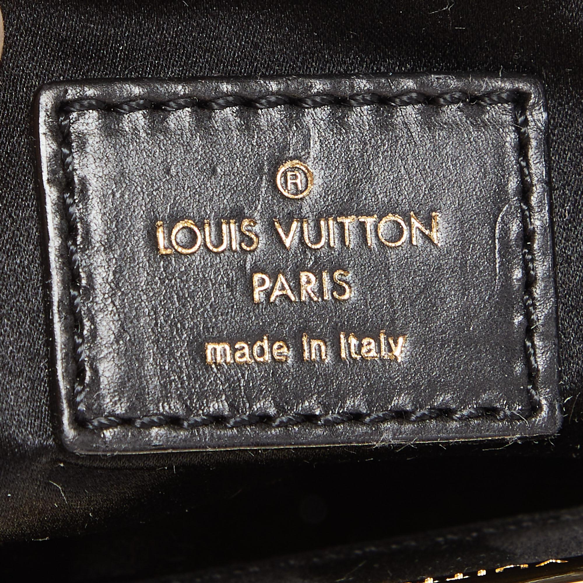 Women's Louis Vuitton Black Monogram Limited Edition Motard Before Dark Clutch