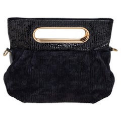 Louis Vuitton Black Monogram Limited Edition Motard Before Dark Clutch