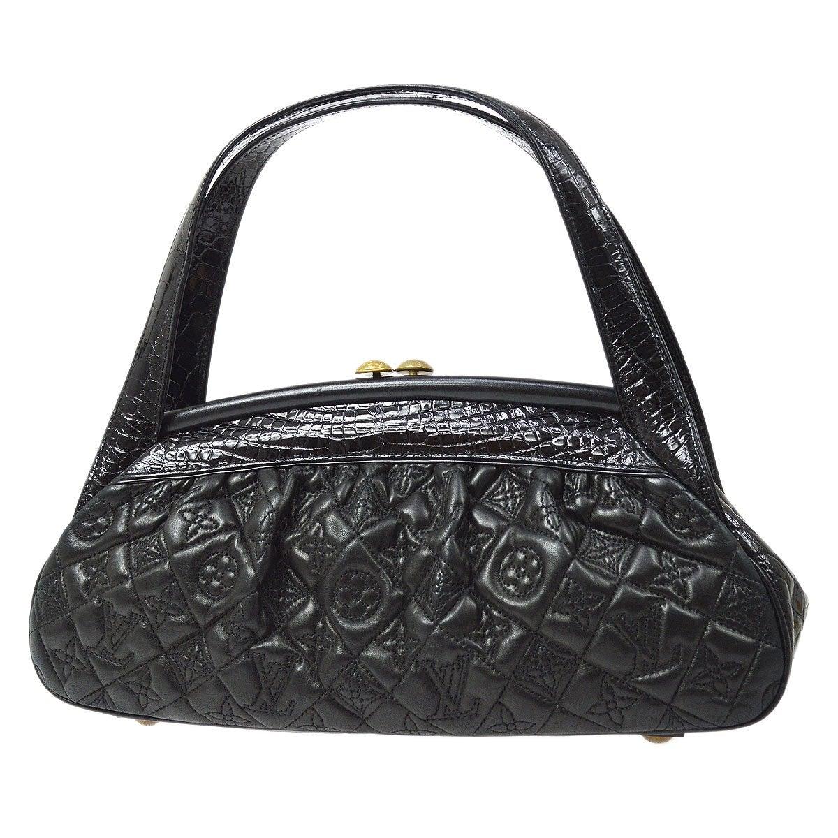 louis vuitton tasche schwarz gold