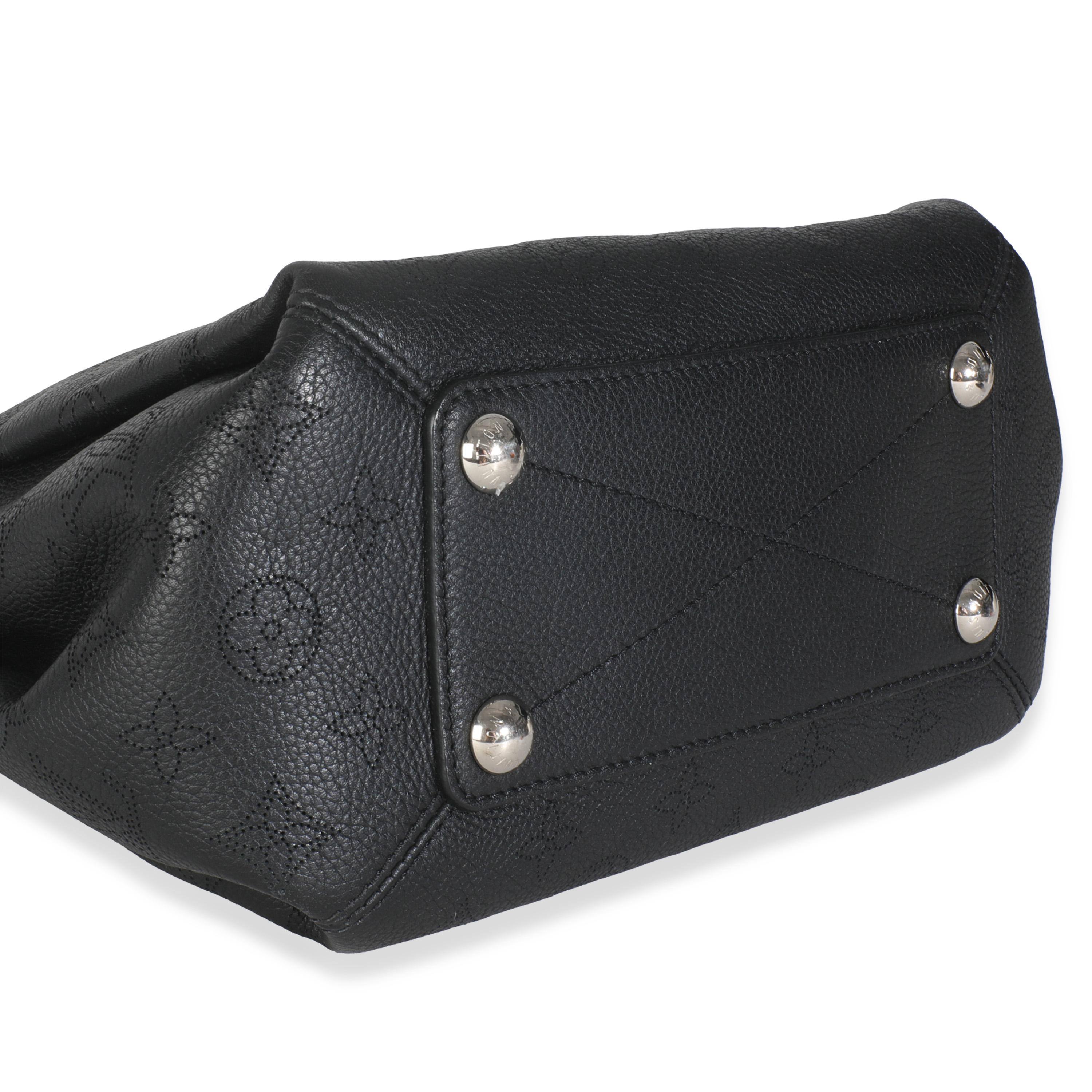 Louis Vuitton Black Monogram Mahina Babylone BB For Sale 1