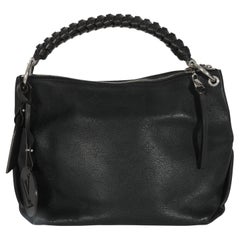 Louis Vuitton Black Monogram Mahina Beaubourg Hobo MM