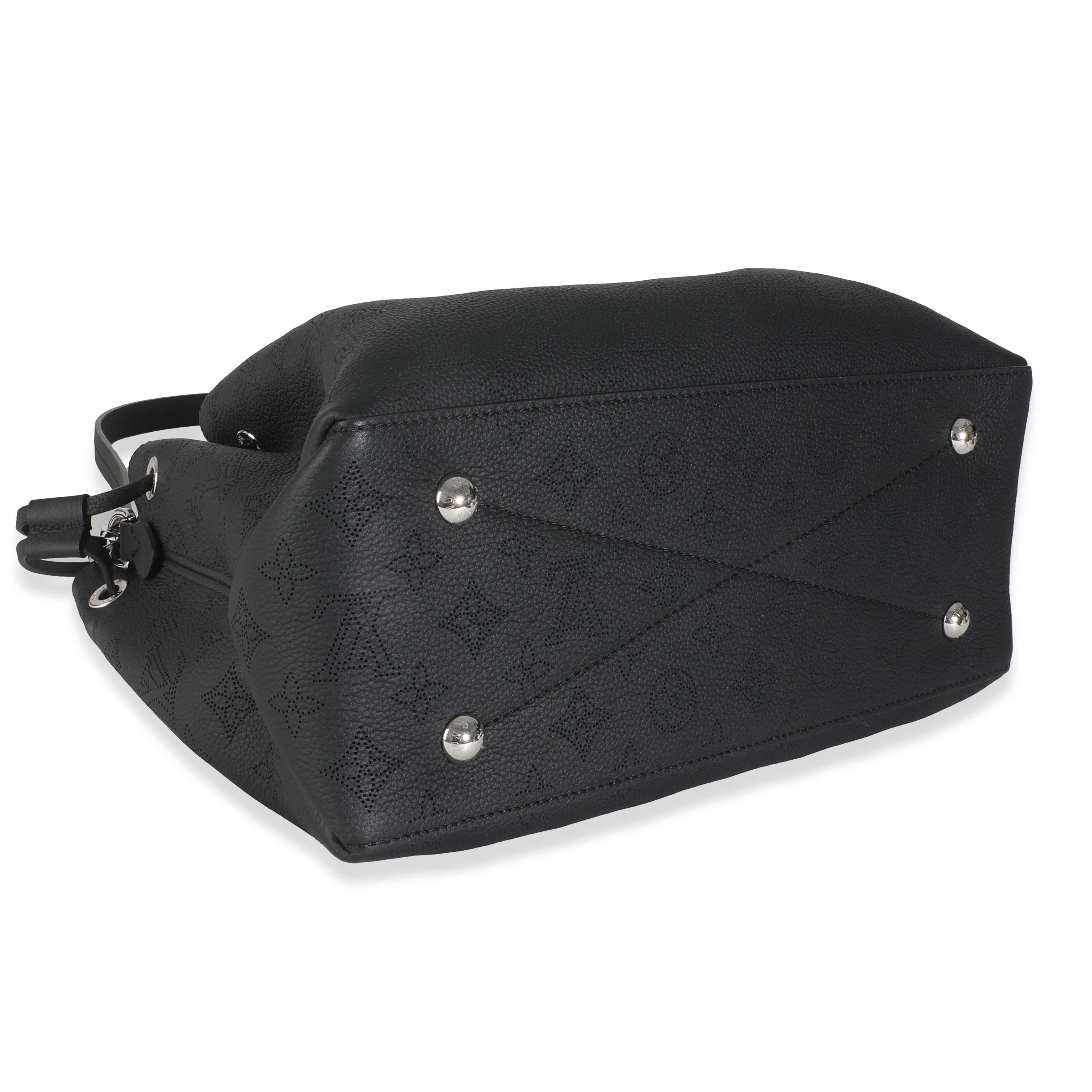 Louis Vuitton Black Monogram Mahina Bella Tote For Sale 1