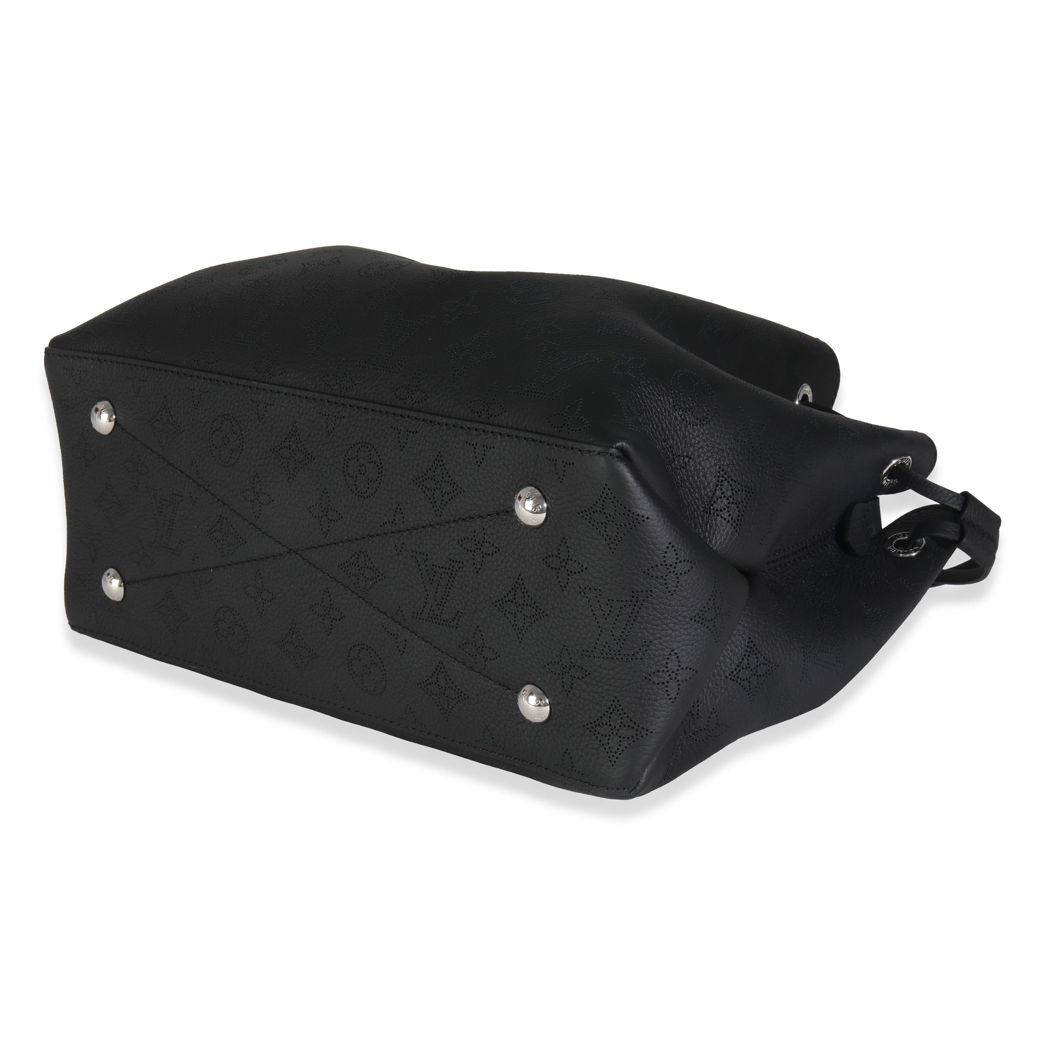 Louis Vuitton Black Monogram Mahina Bella Tote For Sale 2