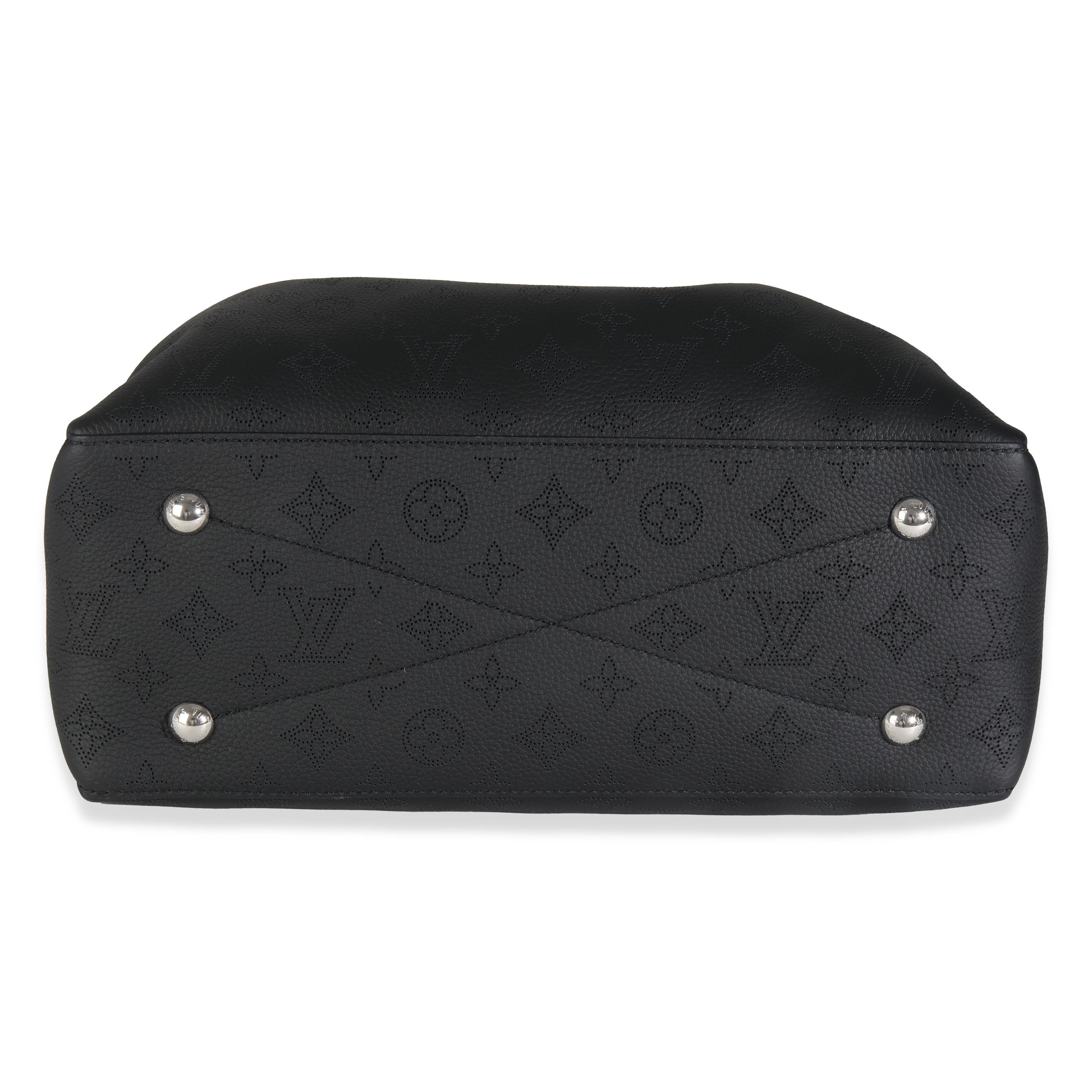 Louis Vuitton Black Monogram Mahina Bella Tote For Sale 3
