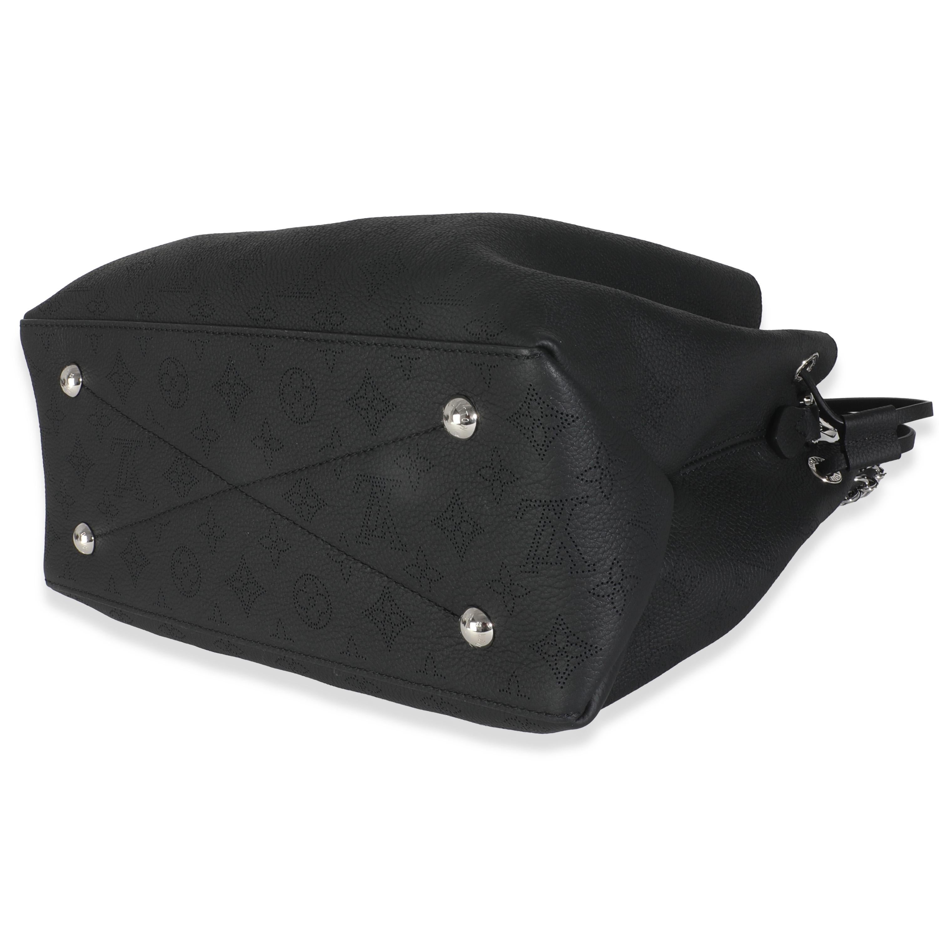 Louis Vuitton Black Monogram Mahina Bella Tote For Sale 3