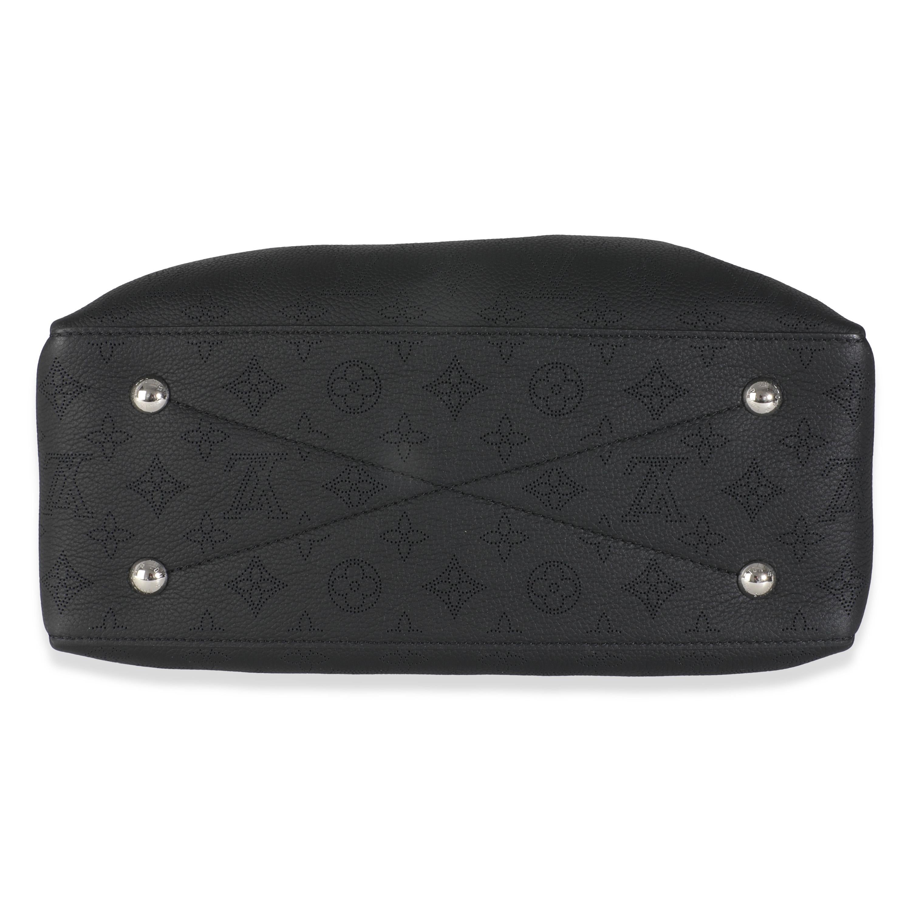 Louis Vuitton Black Monogram Mahina Bella Tote For Sale 4