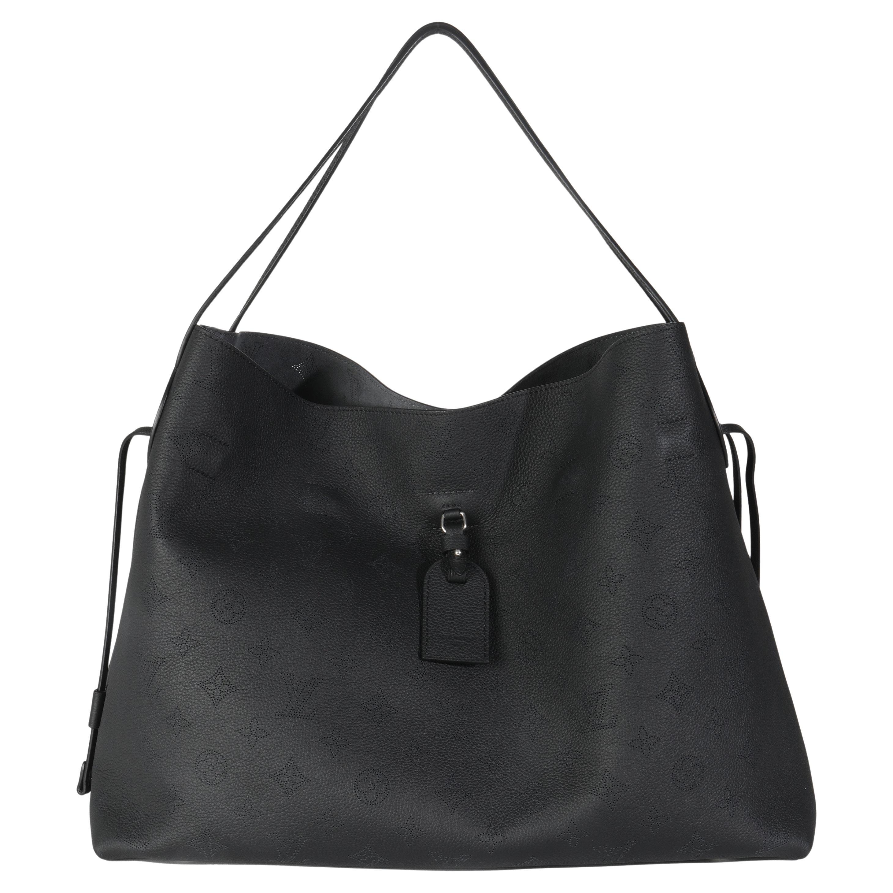 Louis Vuitton Schwarzes Monogram Mahina-Monogramm Mahaina-Boundless