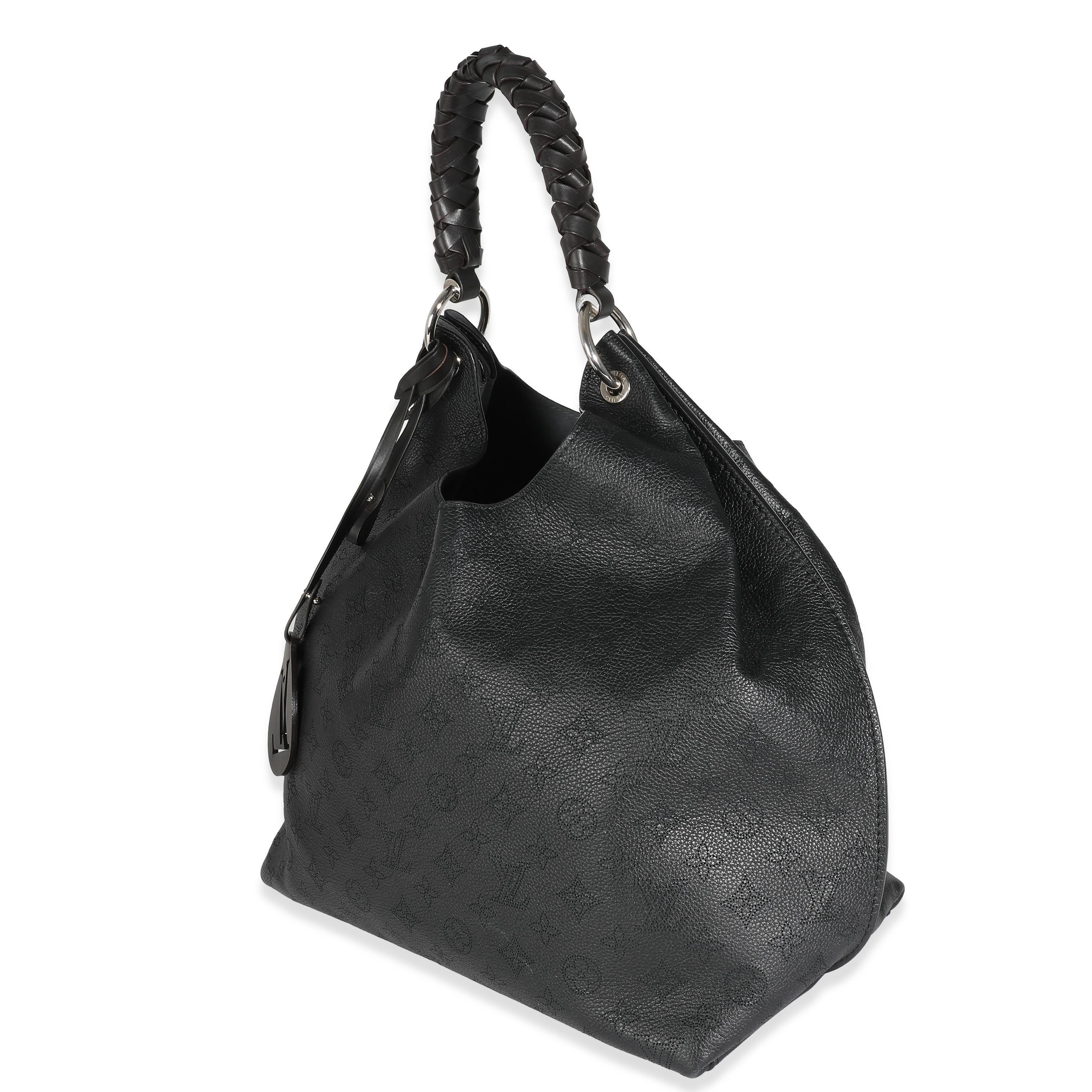 Women's or Men's Louis Vuitton Black Monogram Mahina Carmel Hobo