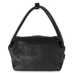 Louis Vuitton Black Monogram Mahina Galatea PM