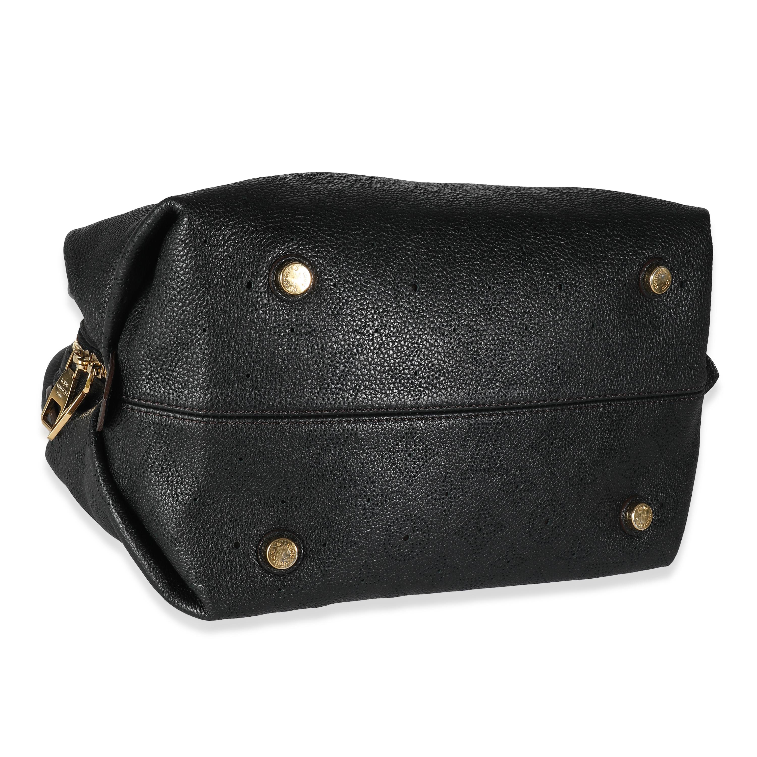 Louis Vuitton Black Monogram Mahina Galatea PM For Sale 1