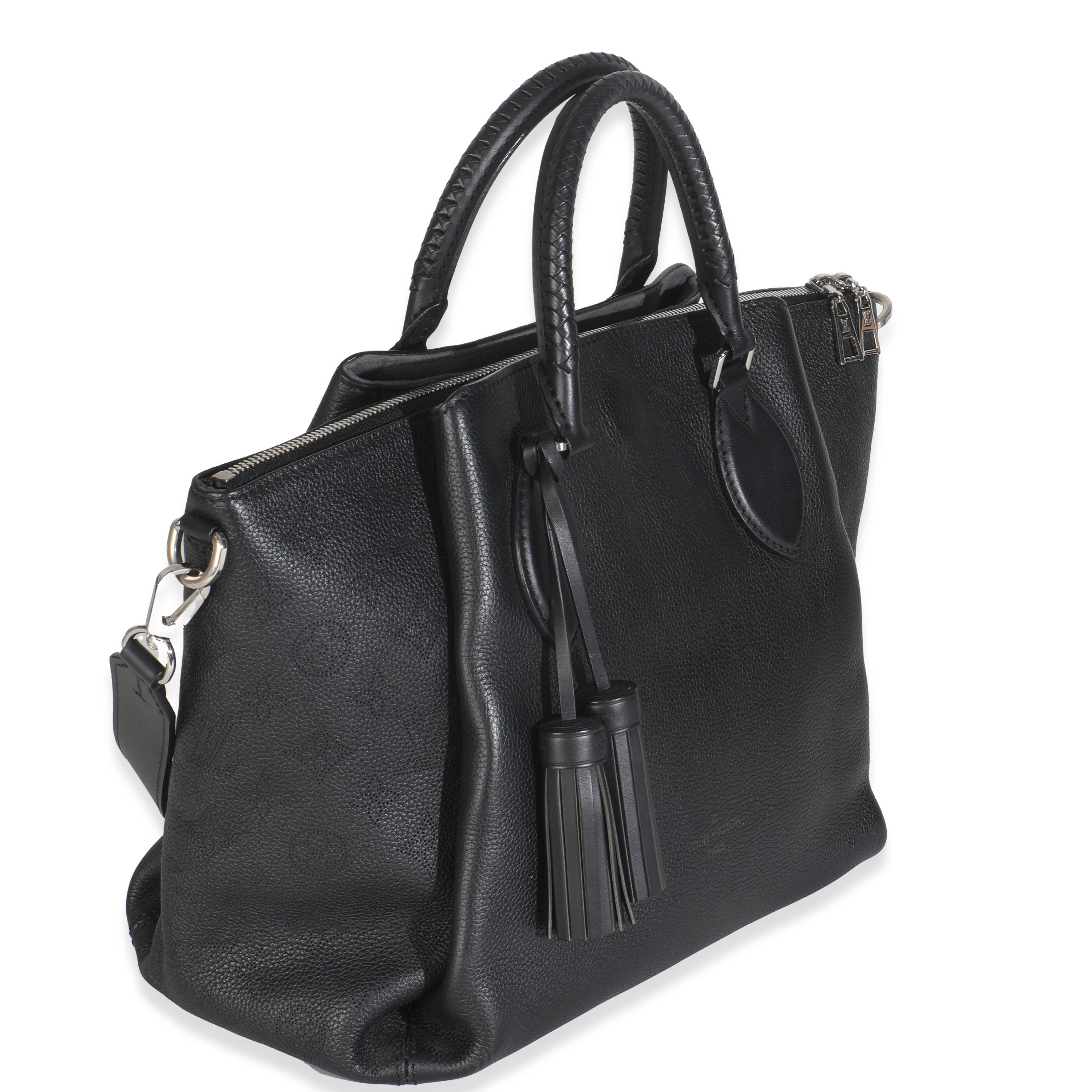 Noir Louis Vuitton Black Monogram Mahina Haumea Bag en vente