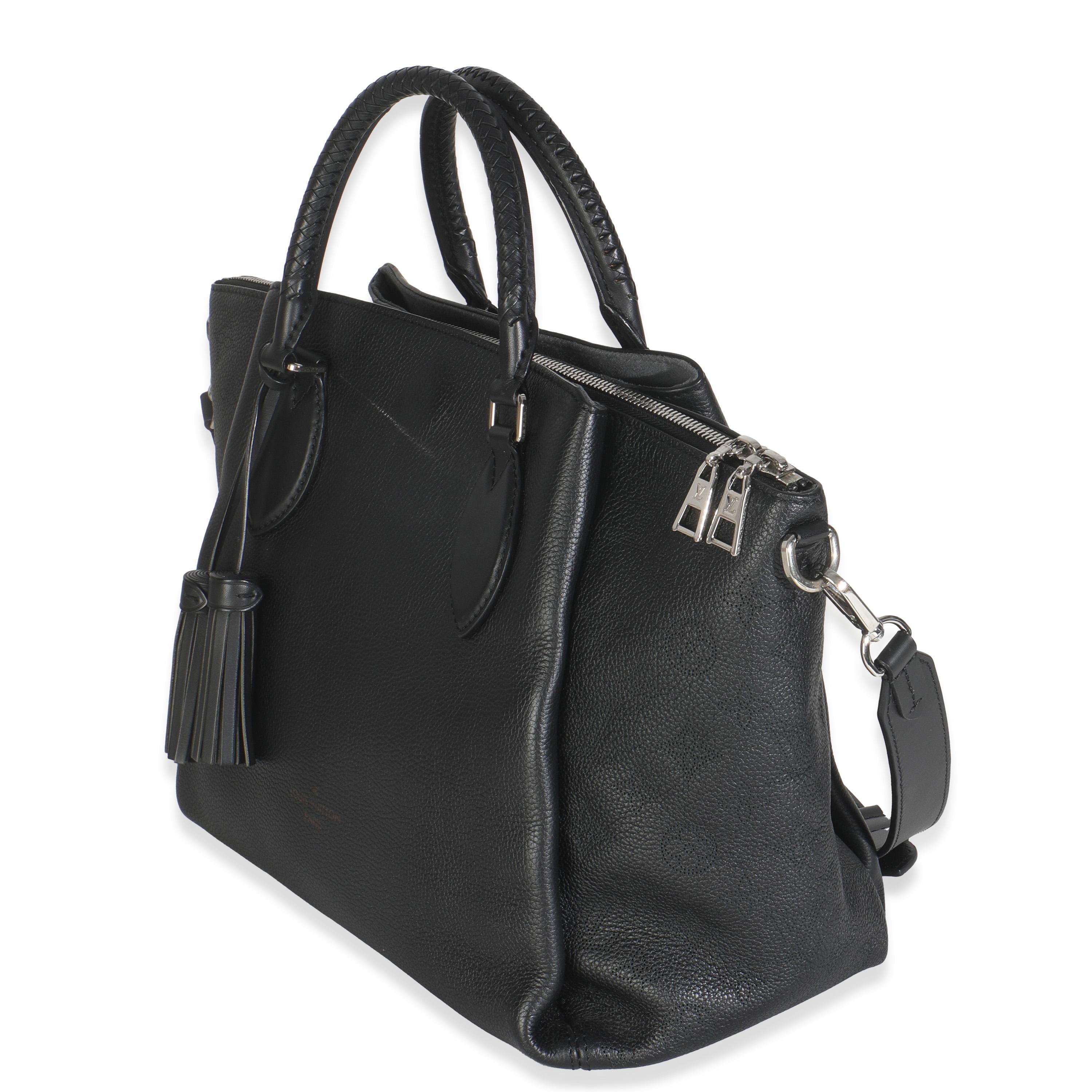 Louis Vuitton Black Monogram Mahina Haumea Bag Excellent état - En vente à New York, NY