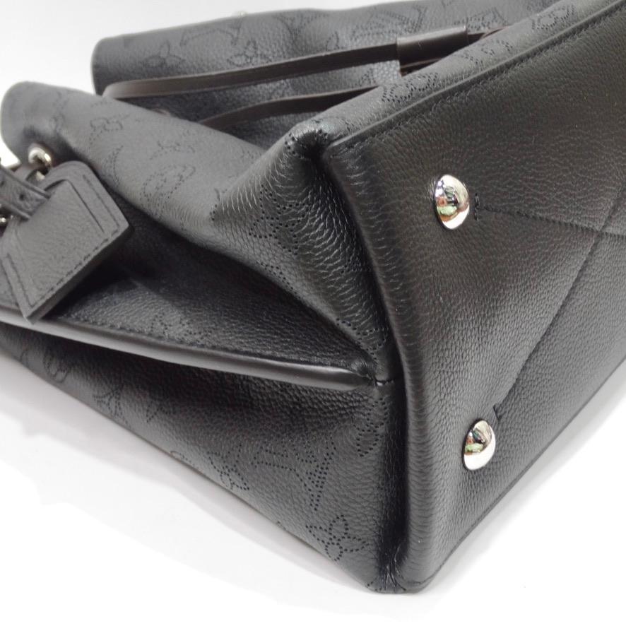 Louis Vuitton Black Monogram Mahina Muria Bag For Sale 9