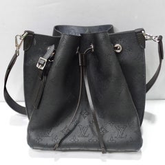 Louis Vuitton Black Monogram Mahina Muria Bag