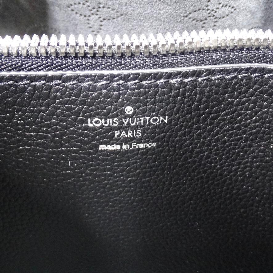 Louis Vuitton Black Monogram Mahina Muria Bag For Sale 5