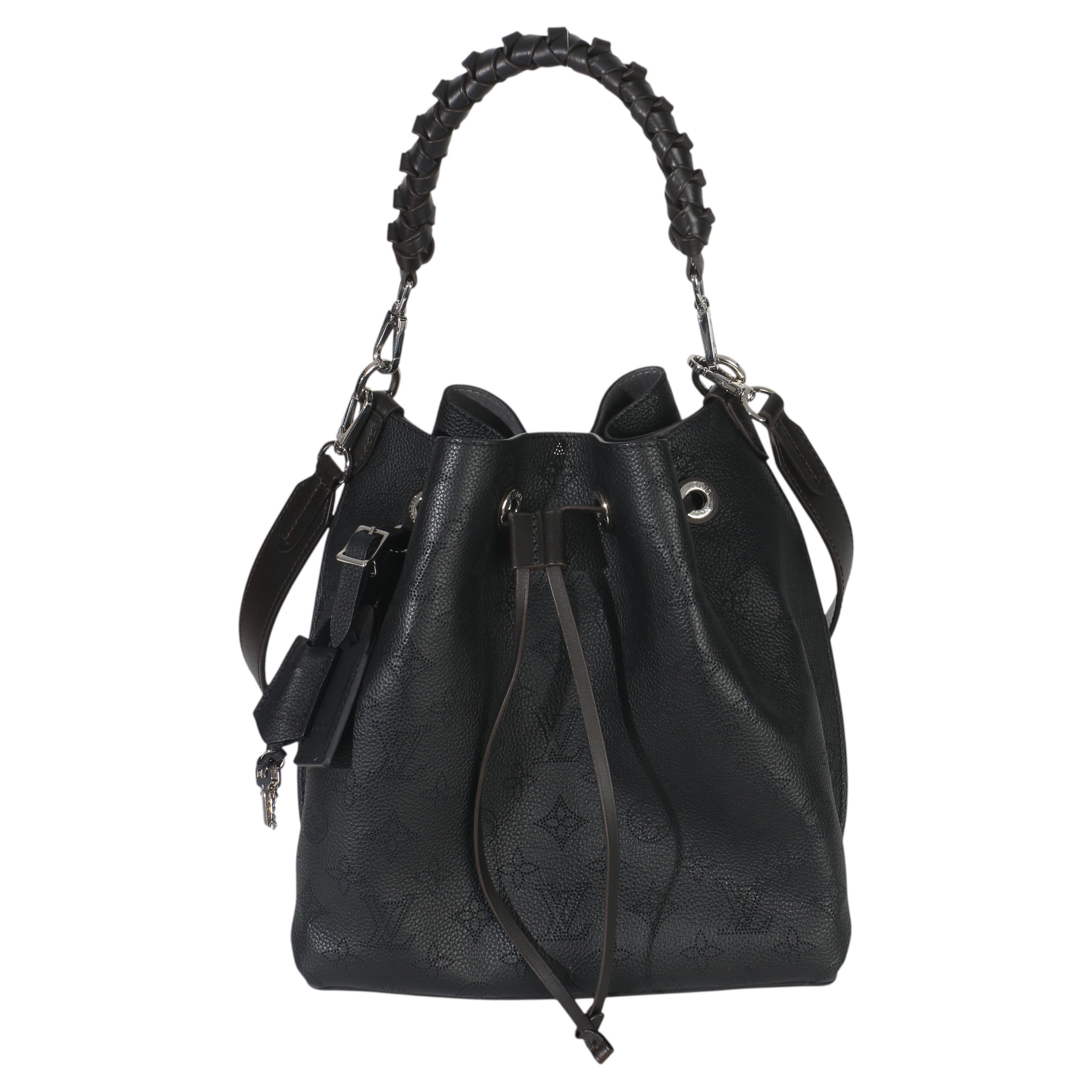 Louis Vuitton Black Monogram Mahina Muria