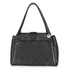 Louis Vuitton Black Monogram Mahina Sevres Bag