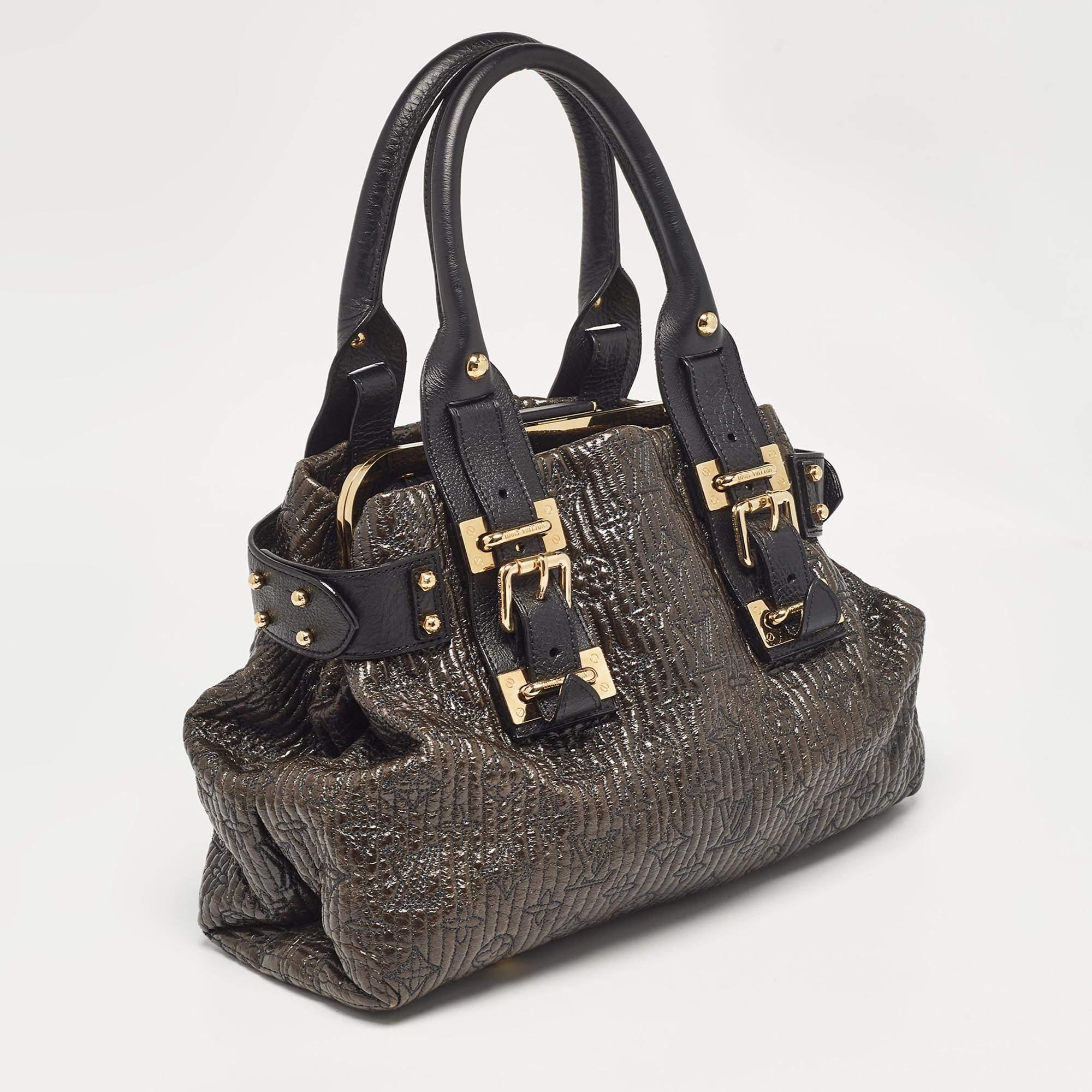 Louis Vuitton Black Monogram Motard Biker Bag In Good Condition For Sale In Dubai, Al Qouz 2