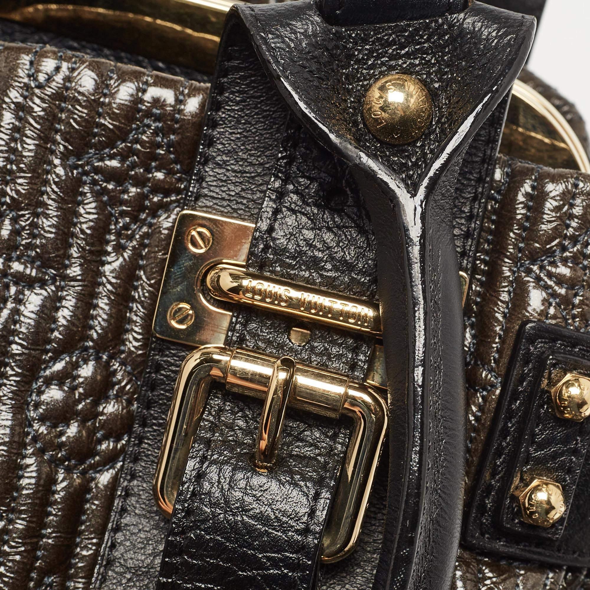 Louis Vuitton Black Monogram Motard Biker Bag For Sale 4