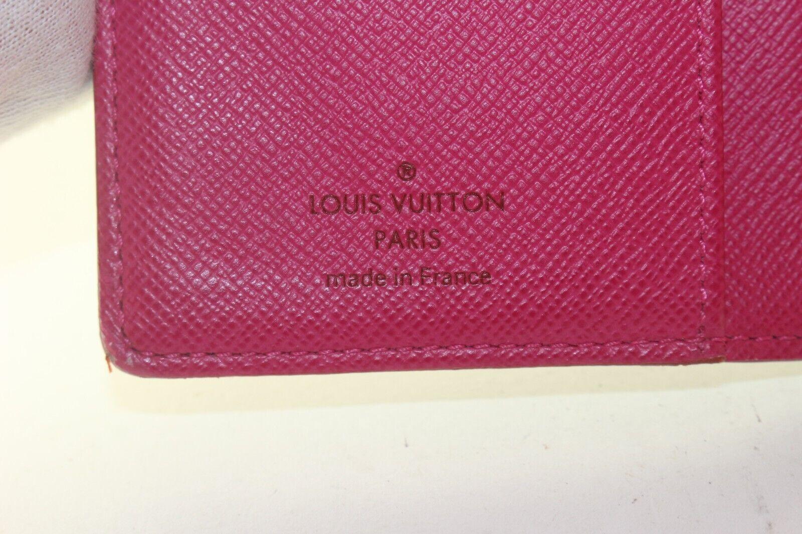 LOUIS VUITTON Black Monogram Multicolor Agenda PM Small Ring 1LV727K For Sale 5