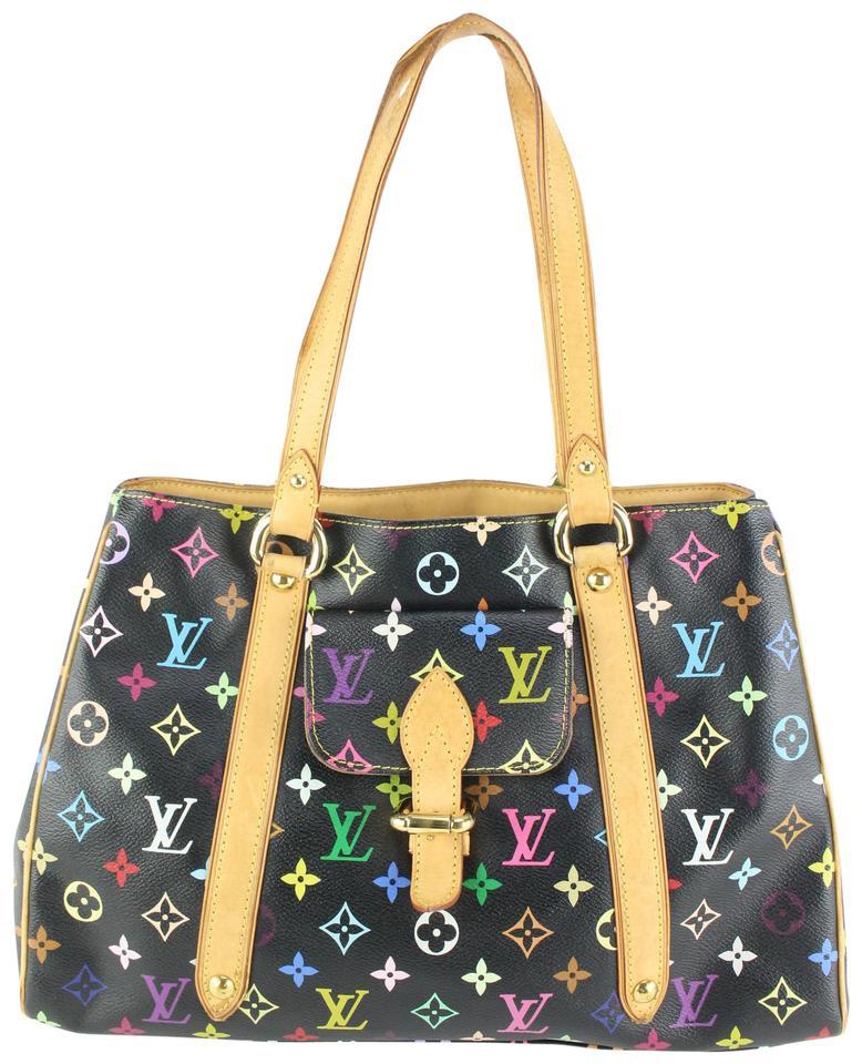 Louis Vuitton Black Monogram Multicolor Aurelia Shoulder Bag 17lk531s 6